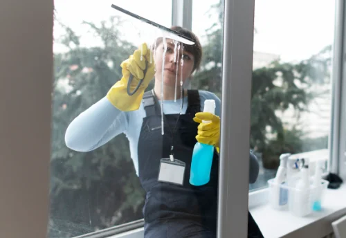 Nettoyage de vitres intérieures et extérieures à Dingé